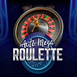 Auto Mega Roulette logo by Pragmatic Play at Vipzino Casino
