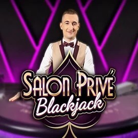 Blackjack Salon Privé logo – Live Casino by Ezugi at Vipzino Casino