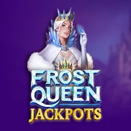 Frost Queen Jackpots casino game by Yggdrasil – featured logo at Vipzino Casino