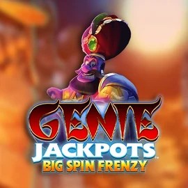 Genie Jackpots: Big Spin Frenzy slot visual from Blueprint Gaming available on vipszino.nl