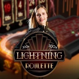 Lightning Roulette by Evolution, showcased at vipszino.nl – game logo
