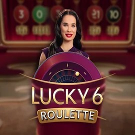 Lucky 6 Roulette logo by Pragmatic Play Vipzino Casino