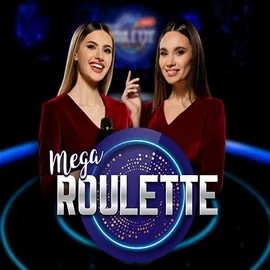 Mega Roulette logo by Pragmatic Play Vipzino Casino