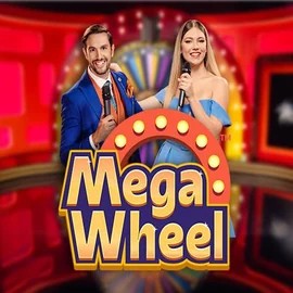 Mega Wheel online game logo by Pragmatic Play on vipszino.nl