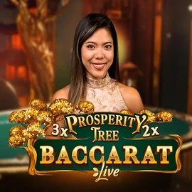 Prosperity Tree Baccarat slot visual from Evolution available on vipszino.nl