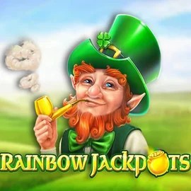 Rainbow Jackpots game by Red Tiger Gaming – logo hosted on Vipzino Casino