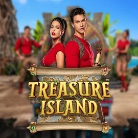 Treasure Island slot logo by Pragmatic Play at Vipzino Casino