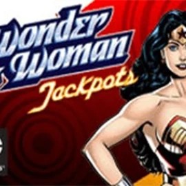 Wonder Woman Jackpots logo – Jackpots by Amaya at Vipzino Casino